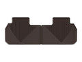 WeatherTech 2018+ Buick Enclave Rear Rubber Mats - Cocoa