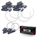 Oracle Dodge Charger 05-10 Triple Ring Halo Kit - ColorSHIFT w/ BC1 Controller