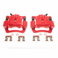 Power Stop 16-18 Subaru Crosstrek Rear Red Calipers - Pair
