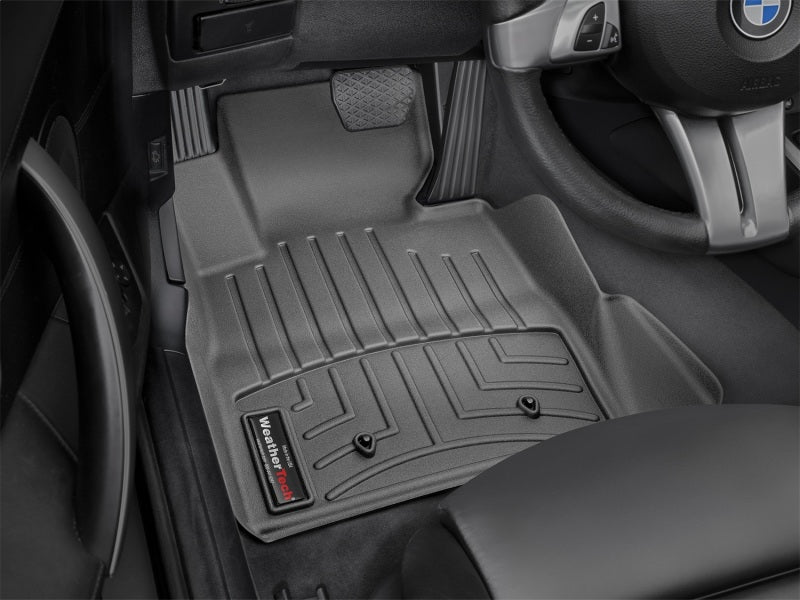 WeatherTech 03-08 BMW Z4 Front FloorLiner - Black (Fits Auto Trans Only)