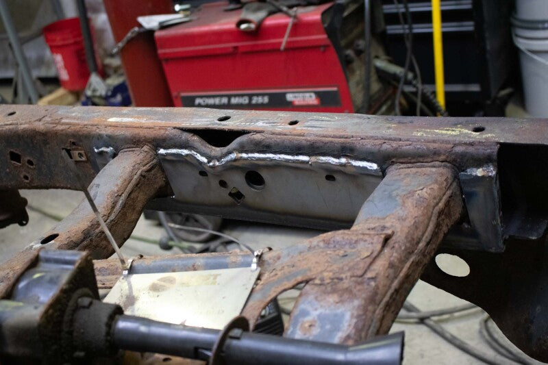Rust Buster Rear Frame Section Left Side