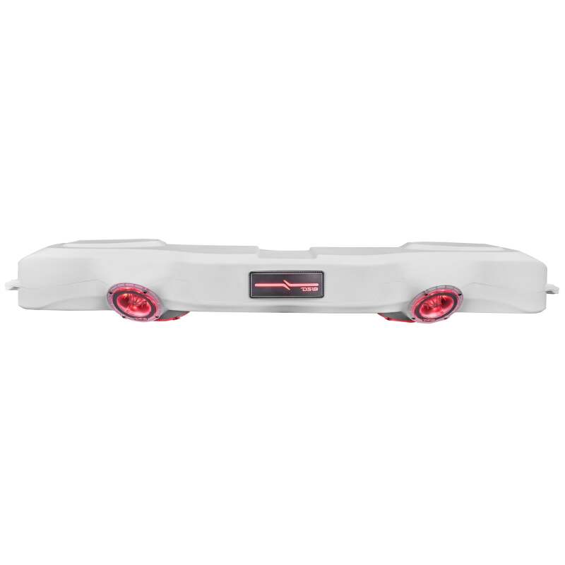 DS18 2018-23 Jeep JL/JLU/JT Soundbar System Fits 4 x 8in Speakers (Not Included)- White