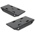 RockJock HD Leaf Spring Plates For Use w/ 2 1/2in Springs Jeep CJ Rear YJ Front or Rear Pair