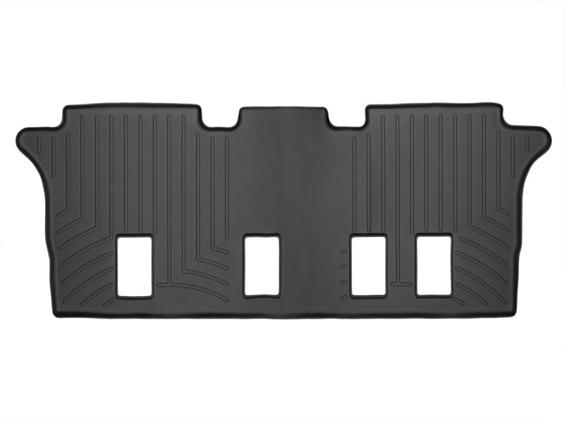 WeatherTech 06-12 Kia Sedona Rear FloorLiner - Black