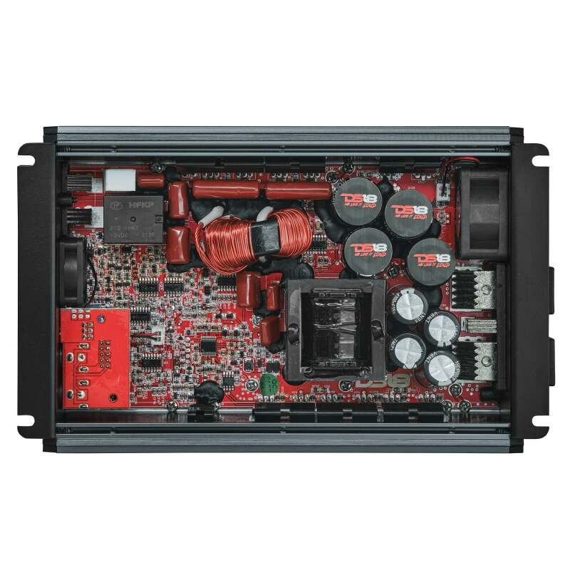 DS18 1-Channel Amp Class D Full-Range Monoblock 2500 Watts RMS/1ohm Titanium