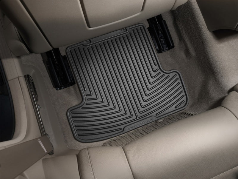 WeatherTech 10+ Mercedes-Benz E-Class Coupe Rear Rubber Mats - Black