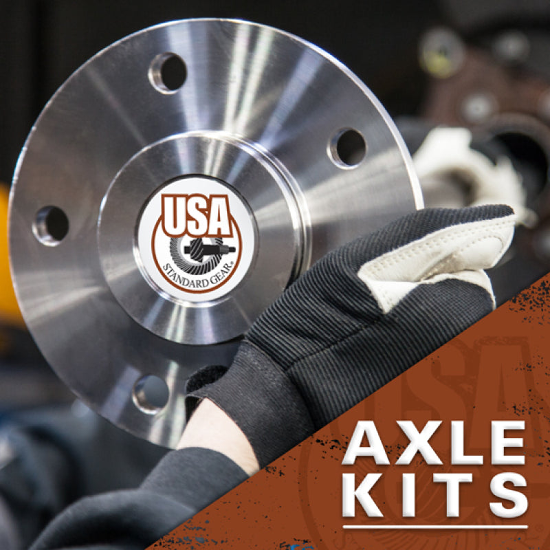 Yukon Gear & Axle 65-79 GM Pass Axle Shaft Repl.Rear Axl Kit 8.2in/8.5in Diff 28 Spline 29-1/2in Lng