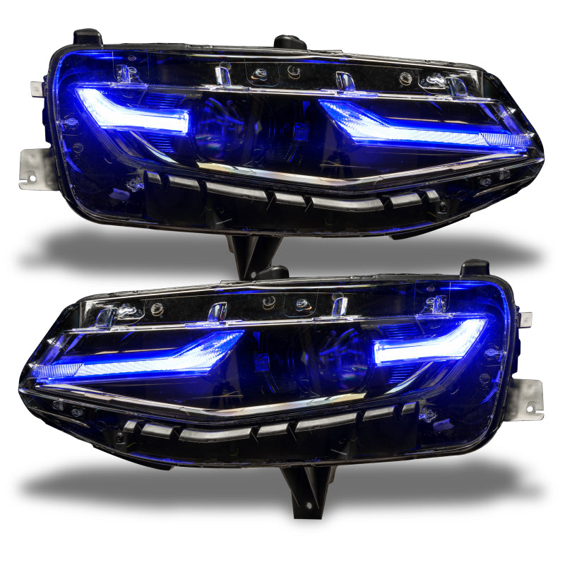 Oracle 19-21 Chevy Camaro LS/LT RGB+A Headlight DRL Kit - ColorSHIFT w/ 2.0 Controller