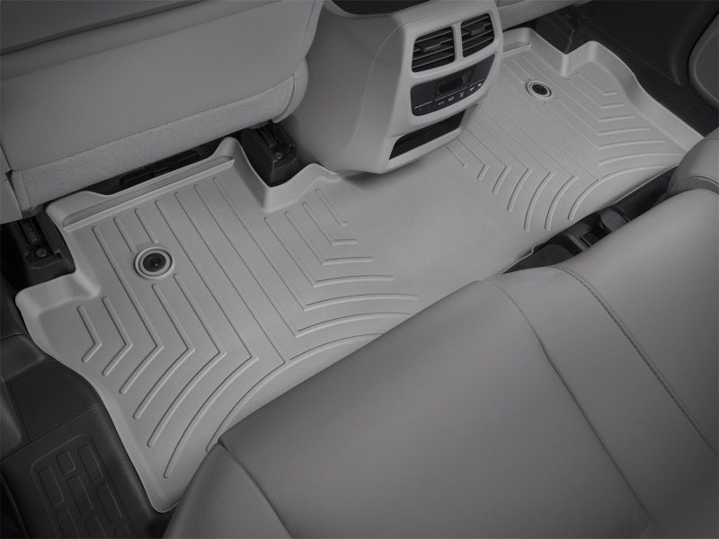 WeatherTech 16+ Honda Pilot Rear FloorLiner - Grey
