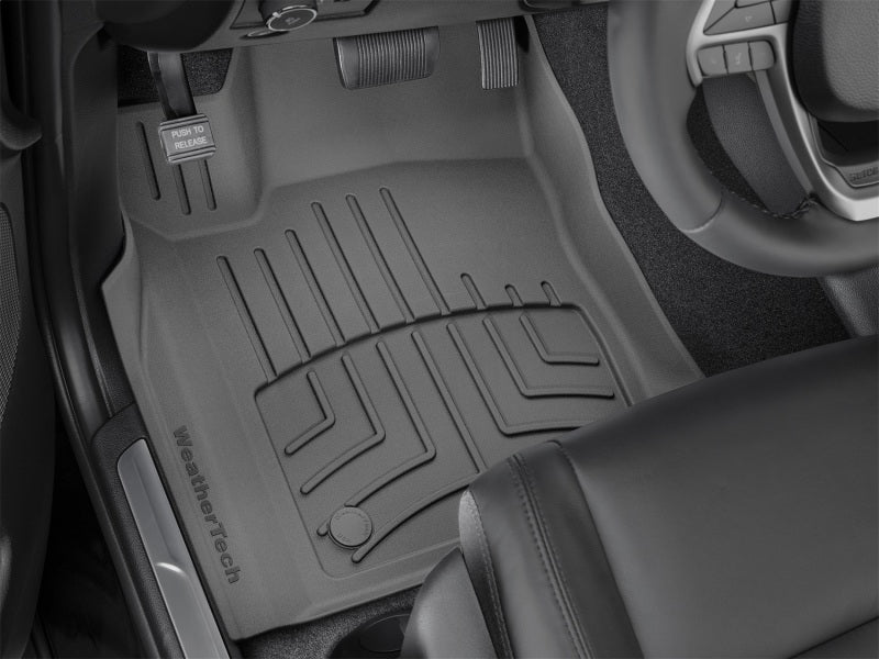 WeatherTech 2016+ Dodge Durango / Jeep Grand Cherokee Front FloorLiner HP - Black
