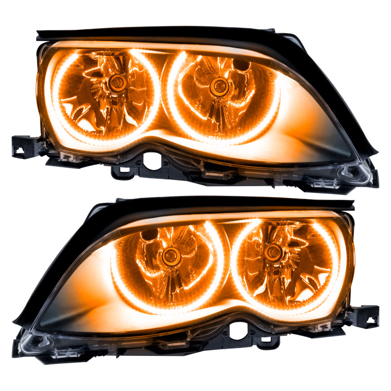 Oracle 02-05 BMW 3 Series SMD HL - Black - ColorSHIFT