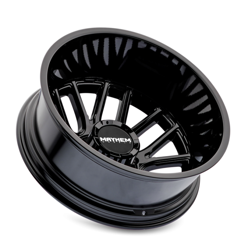 Mayhem 8107D Cogent Dually 20x8.25 / 8x200 BP / -192mm Offset / 142mm Hub Gloss Black Wheel