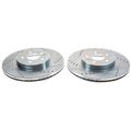 Power Stop 19-20 Subaru Forester Front Evolution Drilled & Slotted Rotors - Pair