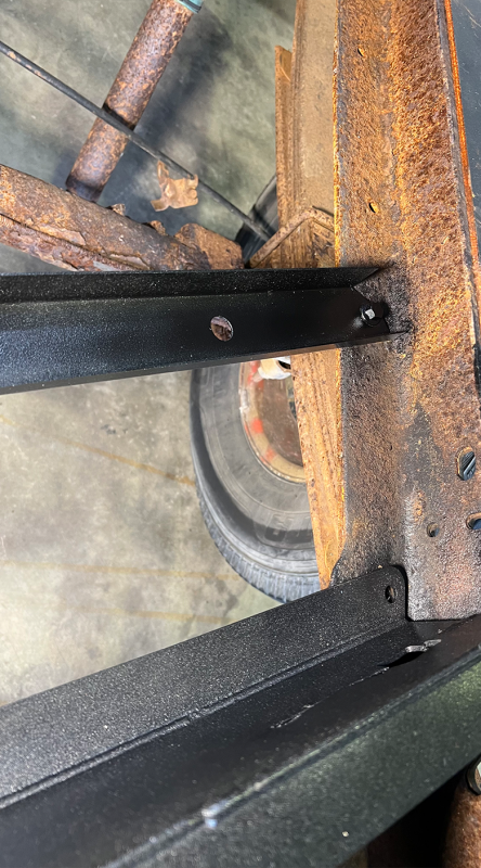 Rust Buster 1988-1998 Chevy C/K 1500/2500 Spare Tire Crossmember Support Piece