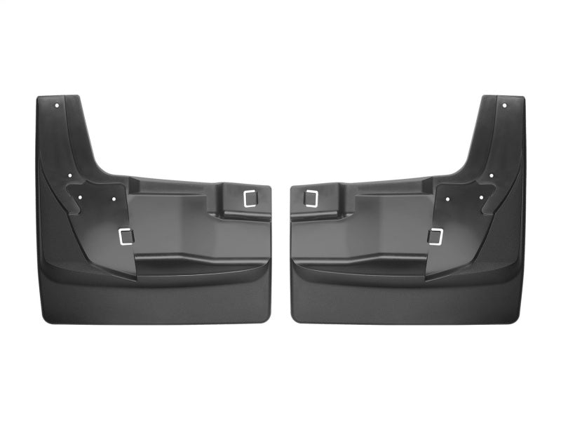 WeatherTech 2019+ Dodge Ram Truck 2500/3500 (Dually w/ Fender Flares) No Drill Mudflaps - Black
