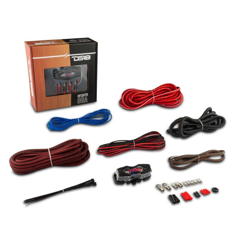 DS18 Amplifier Installation 8-GA OFC 100% Copper