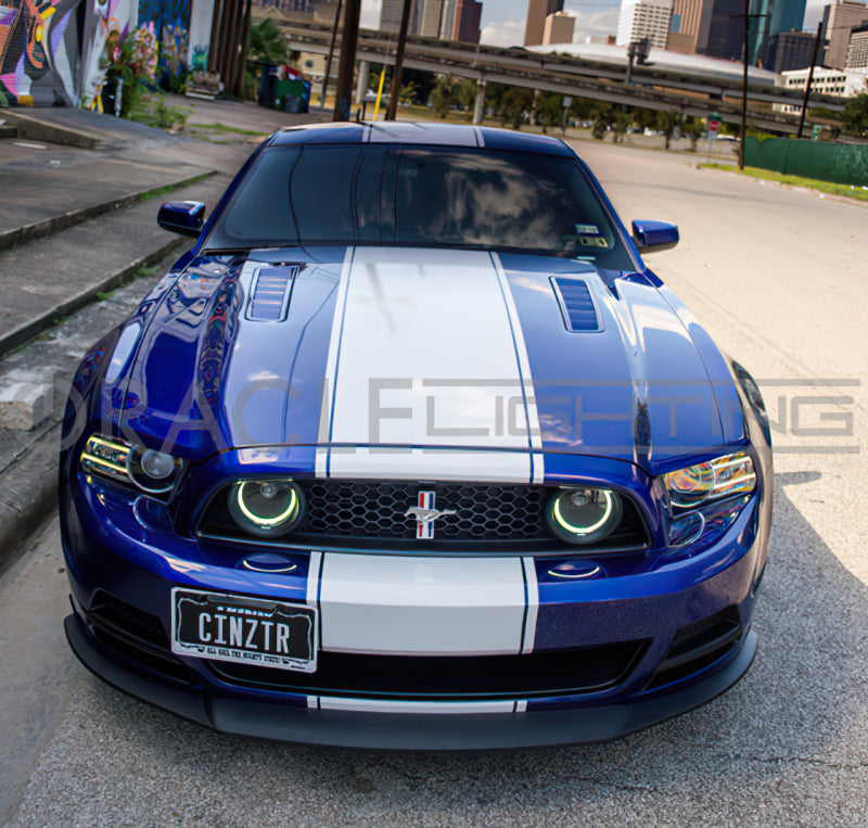 Oracle Ford Mustang GT 13-14 LED Fog Halo Kit - ColorSHIFT