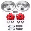 Power Stop 08-17 Buick Enclave Rear Z26 Street Warrior Brake Kit w/Calipers