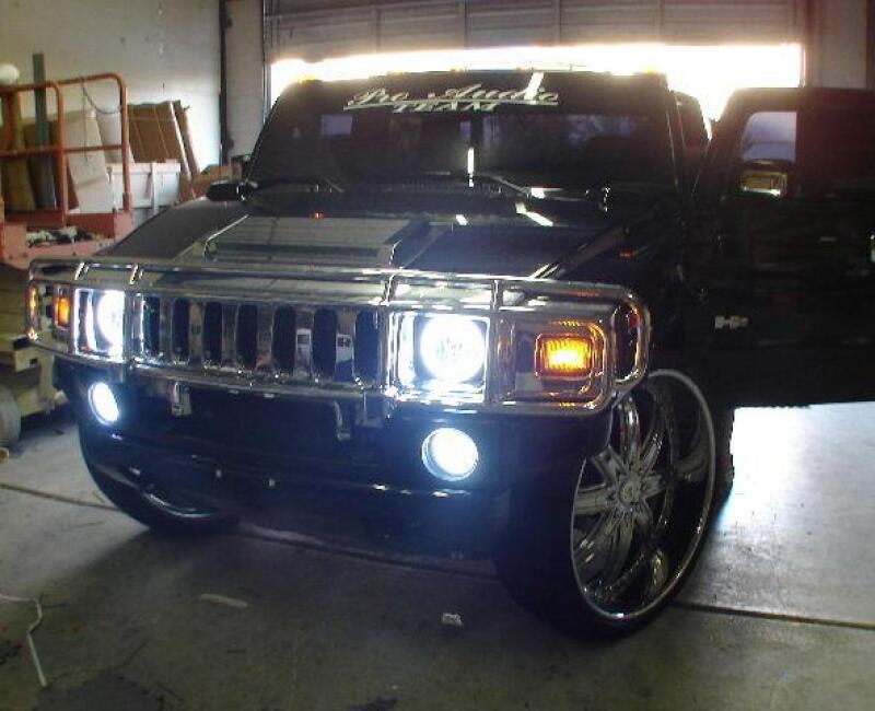 Oracle 03-10 Hummer H2 LED Fog Light Halo Kit - Green
