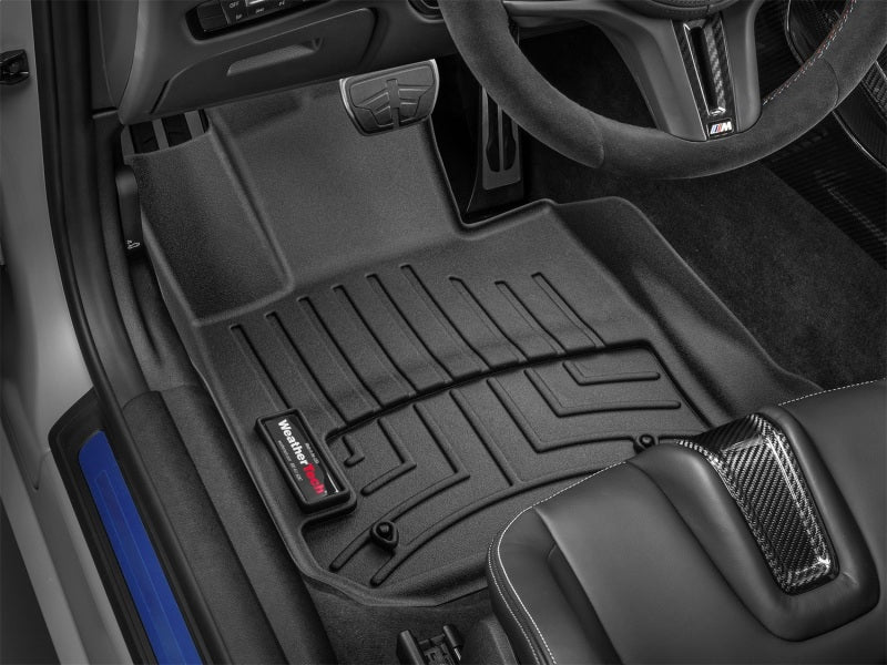 WeatherTech 2021+ BMW M440i Front FloorLiner - Black