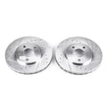 Power Stop 95-00 Chrysler Cirrus Front Evolution Drilled & Slotted Rotors - Pair