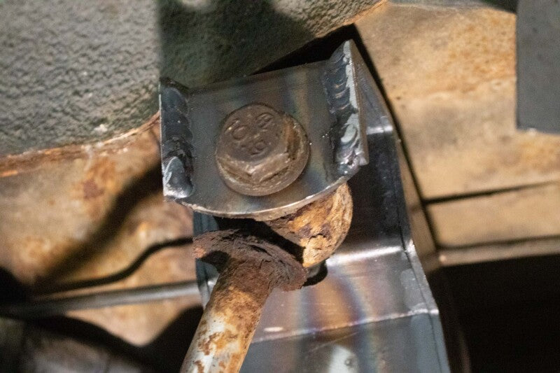 Rust Buster Rear Shock Mount Right Side