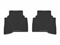 WeatherTech 23-26 Toyota Prius 2nd Row Rear All-Weather Floor Mats - Black