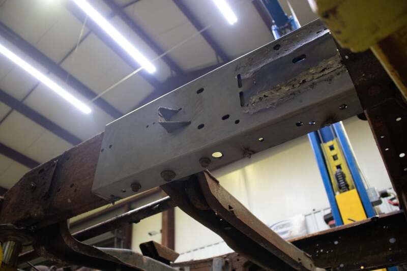 Rust Buster Center Frame Section Left Side