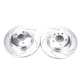 Power Stop 2006 BMW 330i Rear Evolution Drilled & Slotted Rotors - Pair