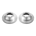 Power Stop 17-18 Ford E-450 Super Duty Rear Drilled & Slotted Rotor - Pair