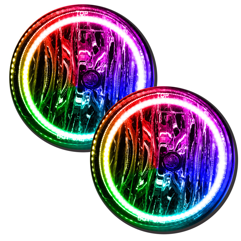 Oracle Dodge Viper GTS 96-02 LED Fog Halo Kit - ColorSHIFT