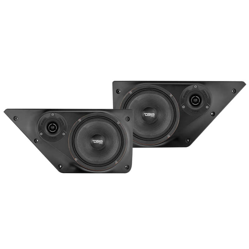DS18 21-25 Ford Bronco Front Door Pnls Fit Most 2x 6.5in Speakers 2x 3.8in Tweeters Speaker Not Incl