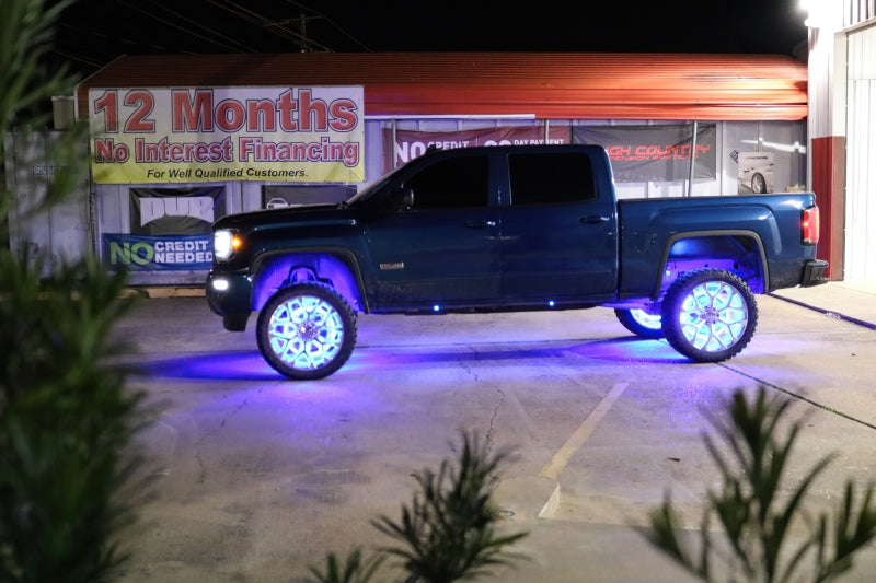 Oracle LED Illuminated Wheel Rings - Double LED - Blue