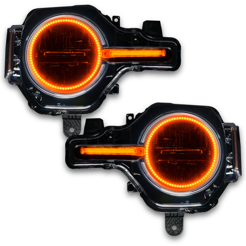Oracle 2122 Ford Bronco Headlight Halo Kit w/DRL Bar Base Headlights w/Simple Control
