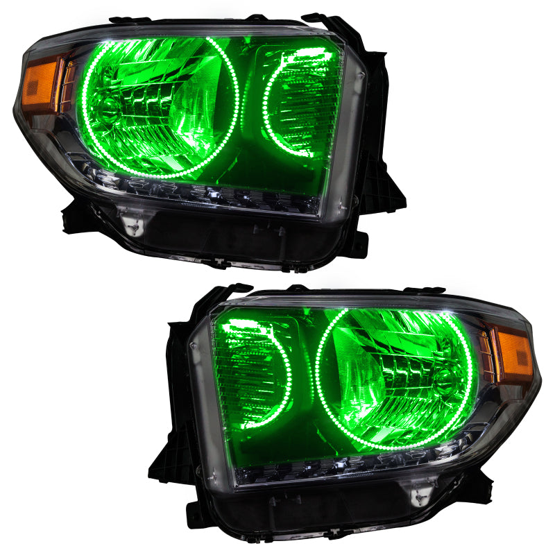 Oracle 14-17 Toyota Tundra SMD HL - Dual Halo Kit - ColorSHIFT w/ 2.0 Controller