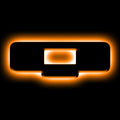 ORACLE Lighting Universal Illuminated LED Letter Badges - Matte Blk Surface Finish - Q