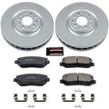 Power Stop 15-17 Chrysler 200 Front Z17 Evolution Geomet Coated Brake Kit