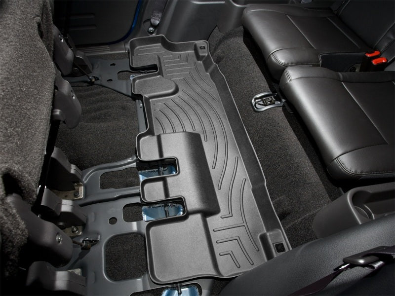 WeatherTech 06-10 Ford Explorer Rear FloorLiner - Black