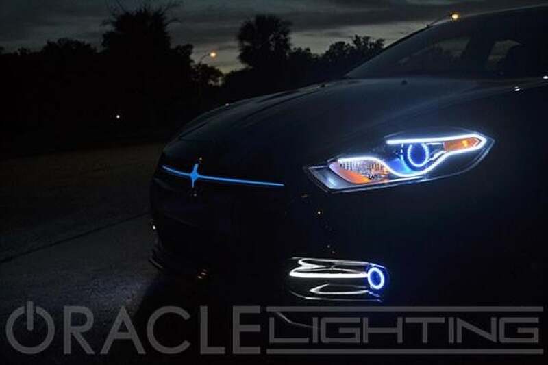 Oracle Dodge Dart 13-16 Halo Kit - ColorSHIFT w/ 2.0 Controller