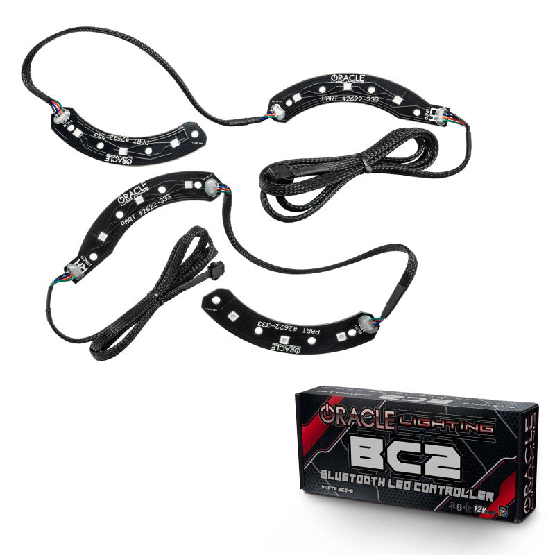 Oracle 14-15 Chevy Camaro RS Headlight DRL Upgrade Kit - ColorSHIFT w/ BC1 Controller