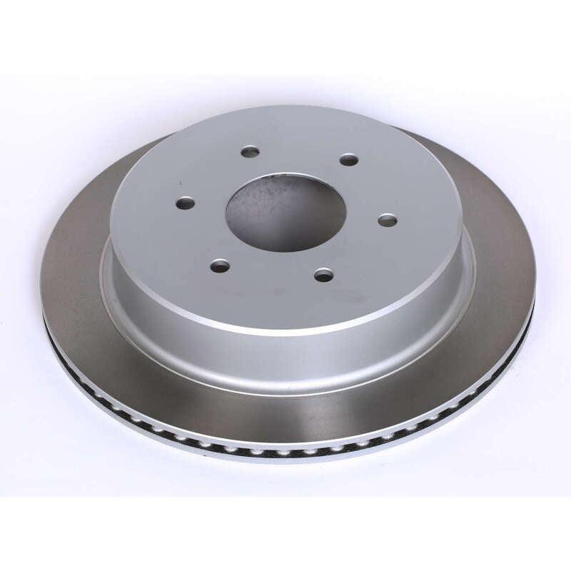 Power Stop 17-22 Nissan Titan Rear Semi Coated Rotor