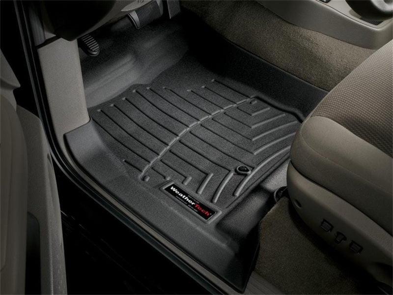 WeatherTech 05+ Dodge Dakota Club Cab Front FloorLiner - Black