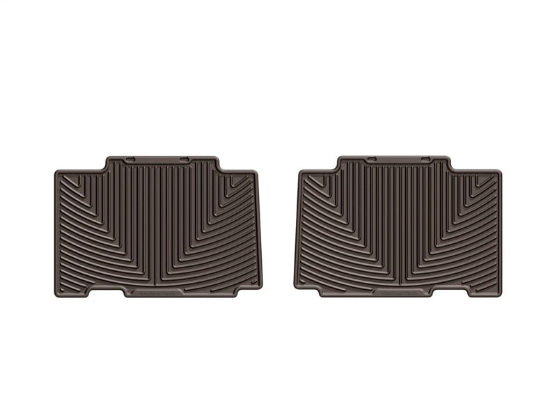WeatherTech 2013+ Toyota RAV4 Rear Rubber Mats - Cocoa