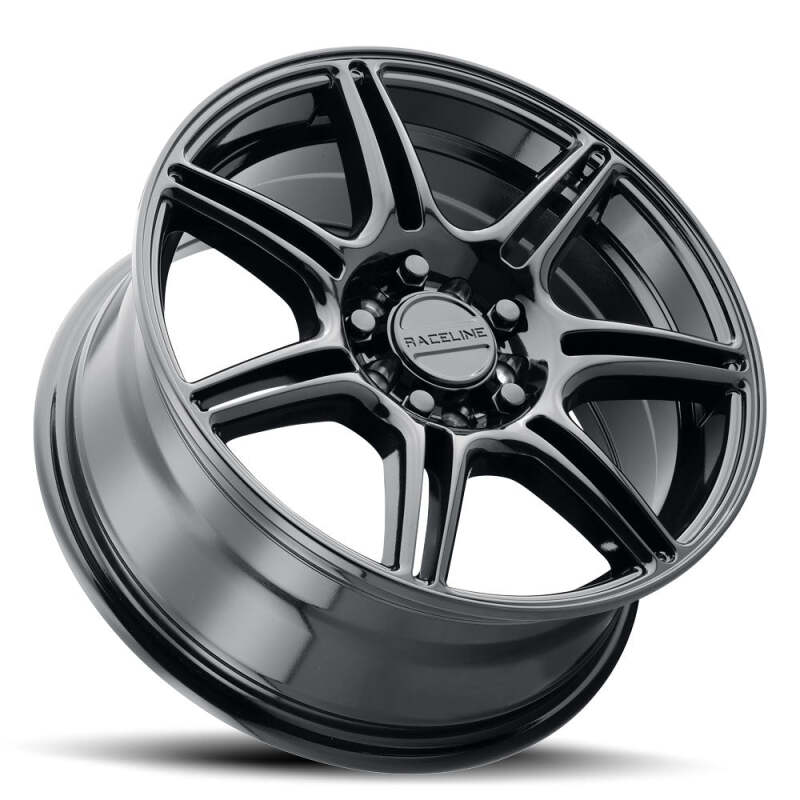 Raceline 148B Apex 20x8.5in / 5X112 BP / 35mm Offset / 66.56mm Bore - Gloss Black