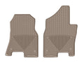 WeatherTech 2019+ Dodge Ram Truck 1500 Front Rubber Mats - Tan