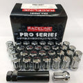 Raceline 14x2.0mm Spline Chrome Lug Nuts (32 Pack)