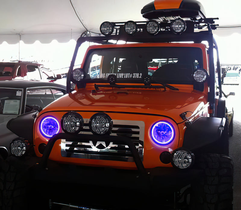 Oracle Jeep Wrangler 07-17 Halo Kit - ColorSHIFT w/ 2.0 Controller