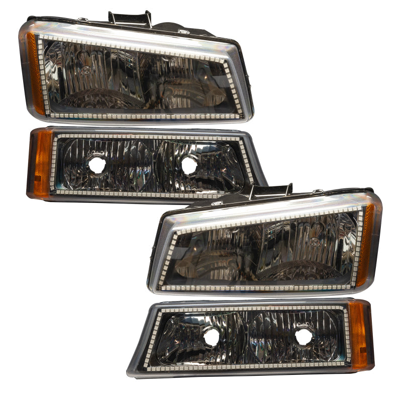 Oracle 03-06 Chevy Silverado Pre-Assembled Headlights w/Parking Lights- w/ BC1 Controller