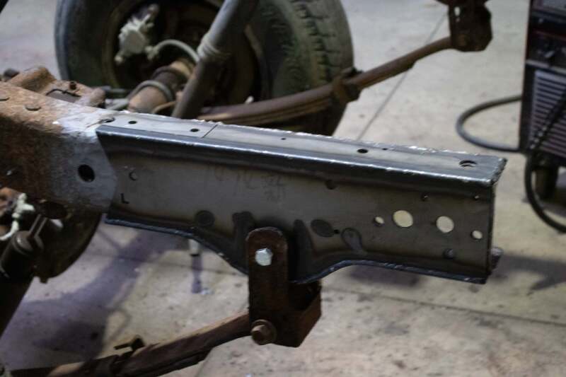 Rust Buster Rear Frame Section Left Side