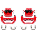 Power Stop 05-07 Infiniti G35 Front Red Calipers w/Brackets - Pair
